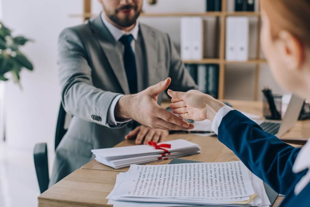Leesburg Social Security Lawyers shaking hands